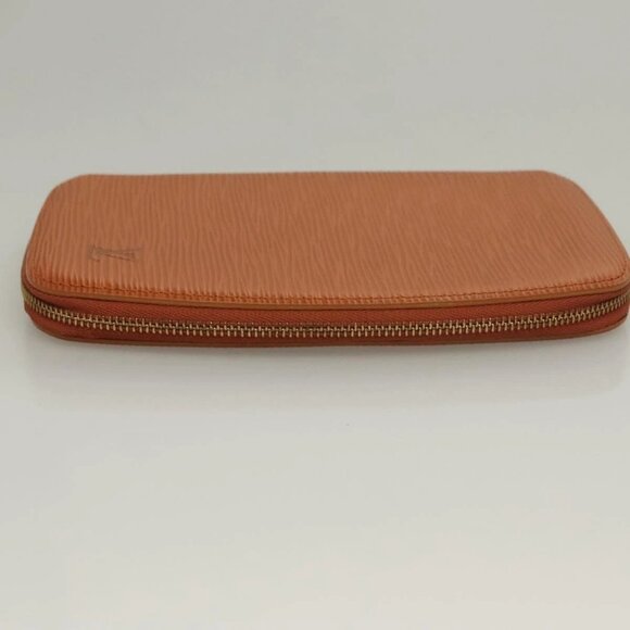 LOUIS VUITTON Epi Agenda geod Wallet Brown LV Auth - Picture 4 of 16